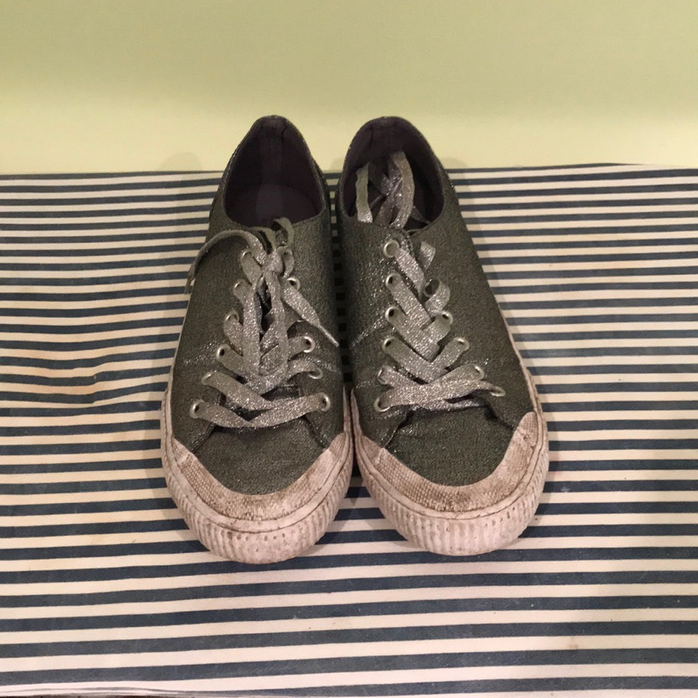 Sparkly sneakers